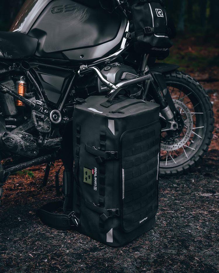 Overlander 48l, 30l Motorcycle Bag by Lone Rider